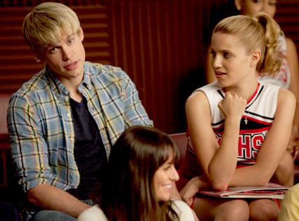 Glee, Chord Overstreet, Dianna Agron Glee, Chord Overstreet, Dianna Agron